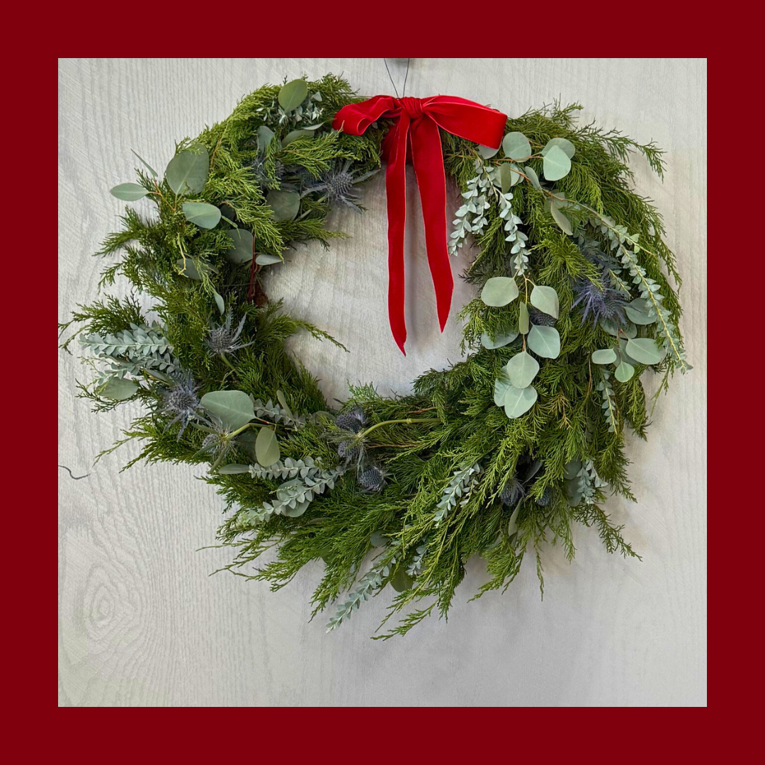 Fresh Holiday Wreath