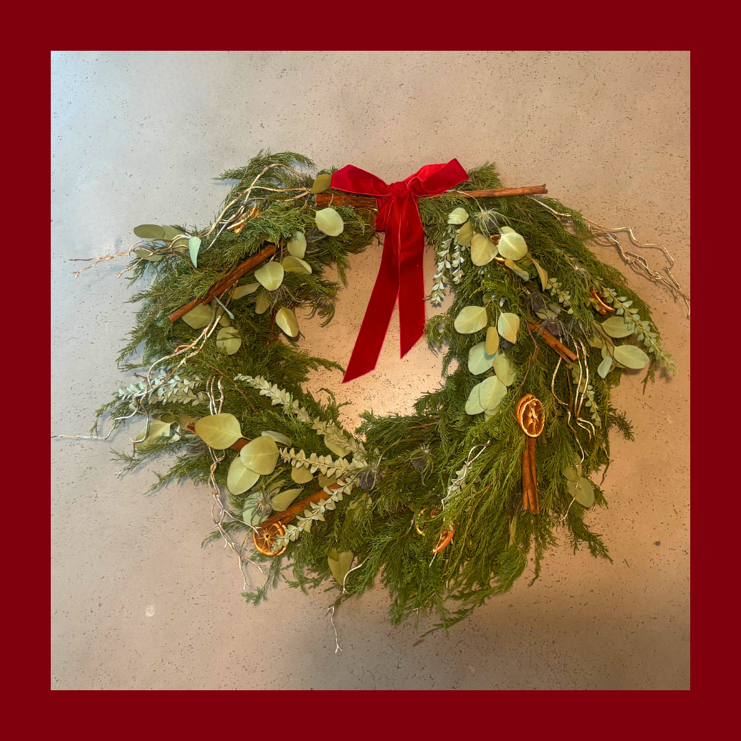 Gilded Holiday Wreath